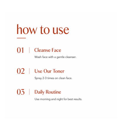 CGM Labs Brightening Toner - Rose Flower