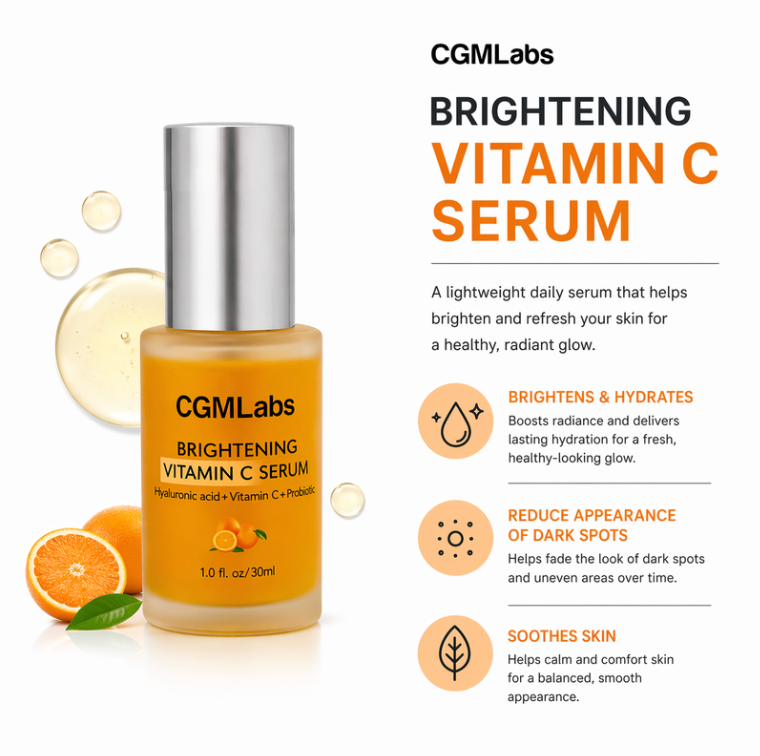 CGM Labs Brightening Vitamin C Serum