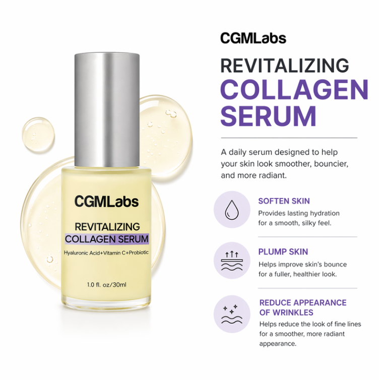 CGM Labs Revitalizing Collagen Serum