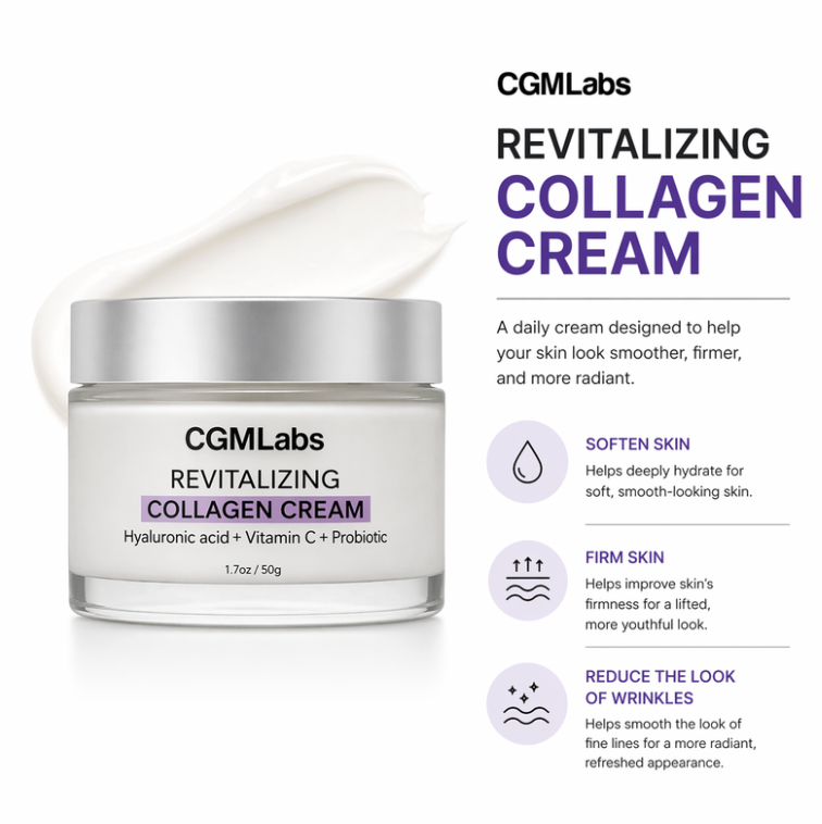 CGM Labs Revitalizing Collagen Cream