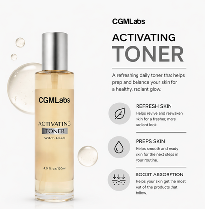 CGM Labs Activating Toner - Witch Hazel